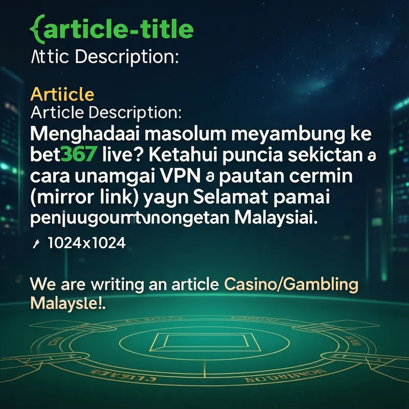 Solusi Akses Bet365 Live